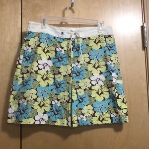 Activewear Floral Skirt